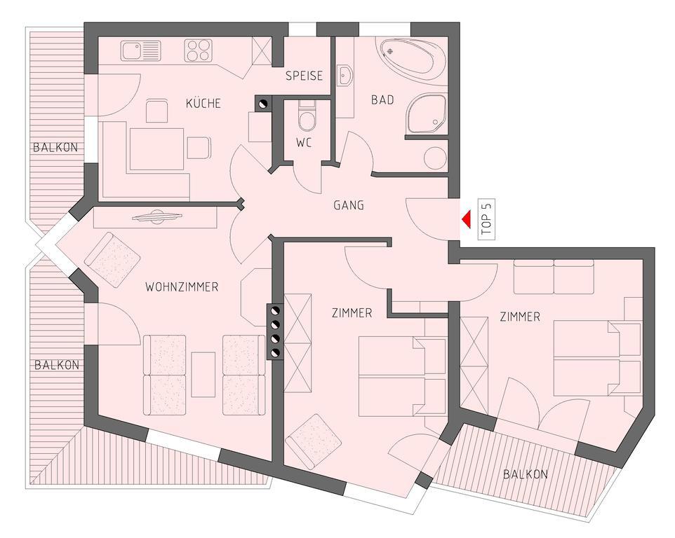 Ferienwohnung Optimal Kaltenbach Esterno foto